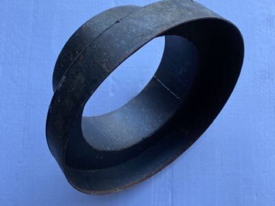 Røgrørs overgang 350mm-250mm