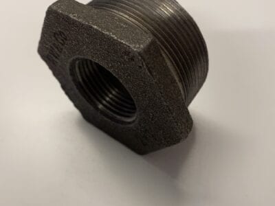 Nippel-muffe 2"-1" sort