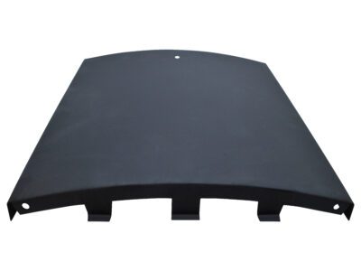 Front plade sort stål på Extraflame BABY Flame