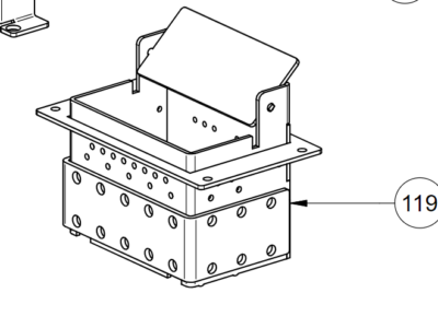 Brændekop i stål passer til Extraflame pilleovne årg. 2011-2012