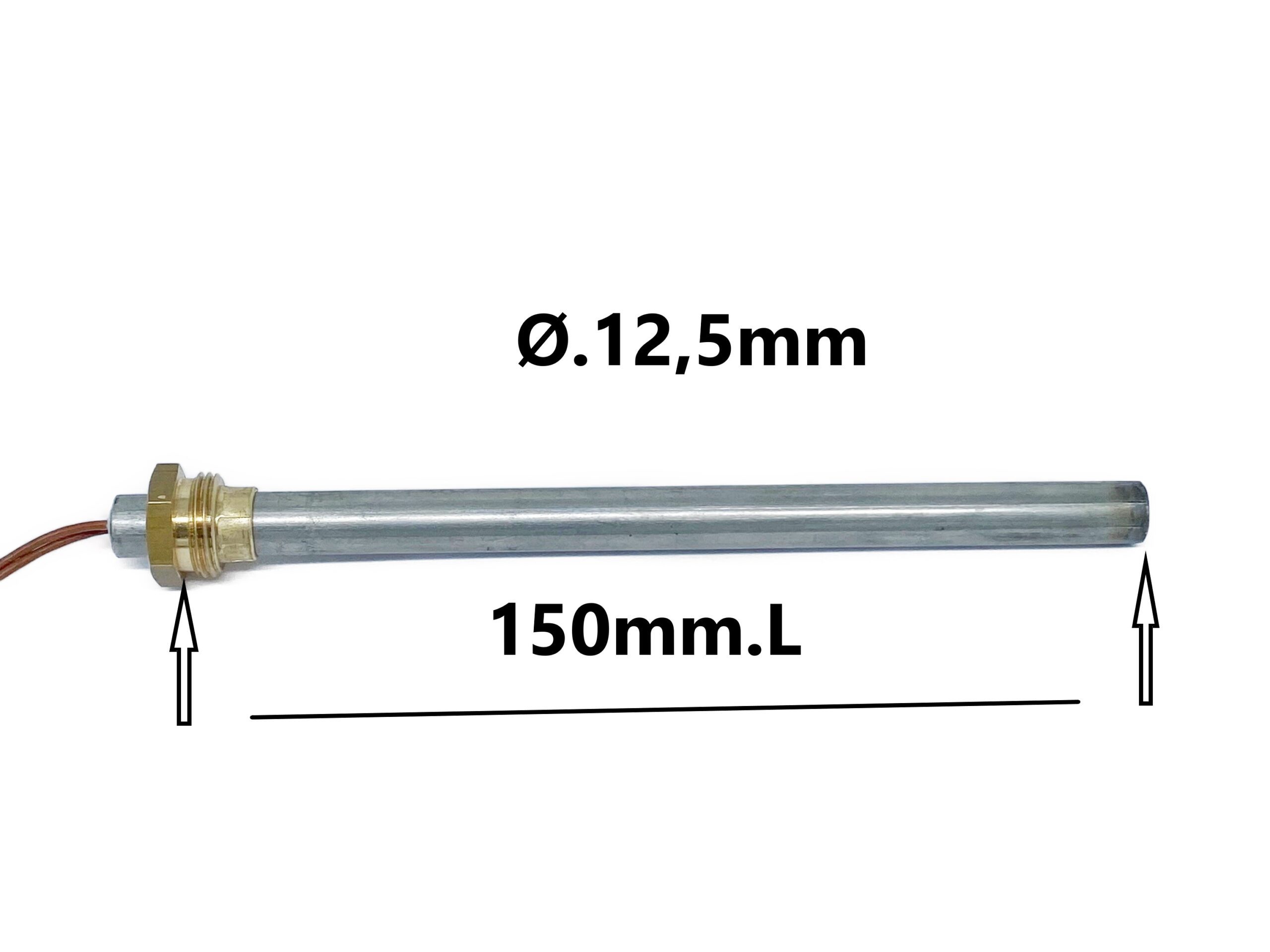 Glød M Gevind ø12,5 X 150mm