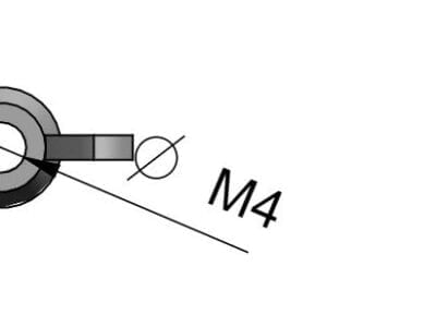 Vingemøtrik ved renseklap