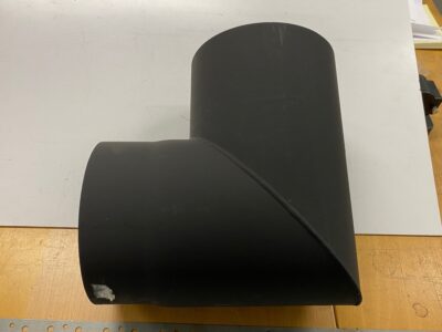 Røgrør 155mm Skarp Knærør 90g.