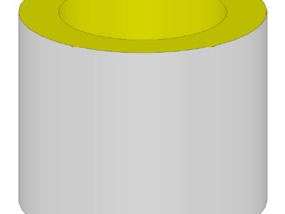 Isoleringskrave til 3" 80mm Slim.