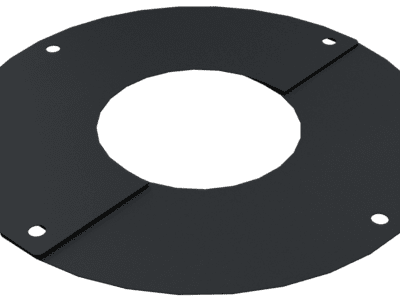 Loftkrave 2 delt til 3" 80mm Slim.