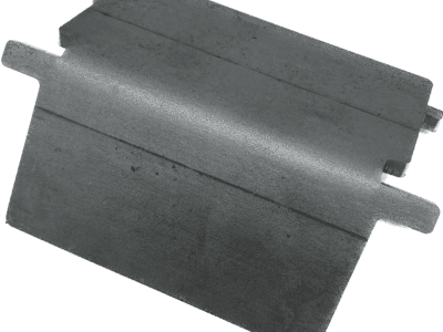 Bagplade i Brændekop til Extraflame