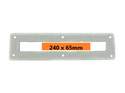 Pakning 240 x 65mm Filt x 3mm