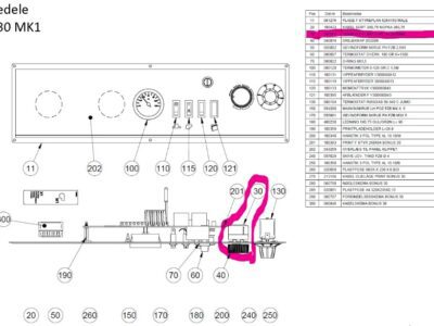 Termostat i styrenhed Bonus 30